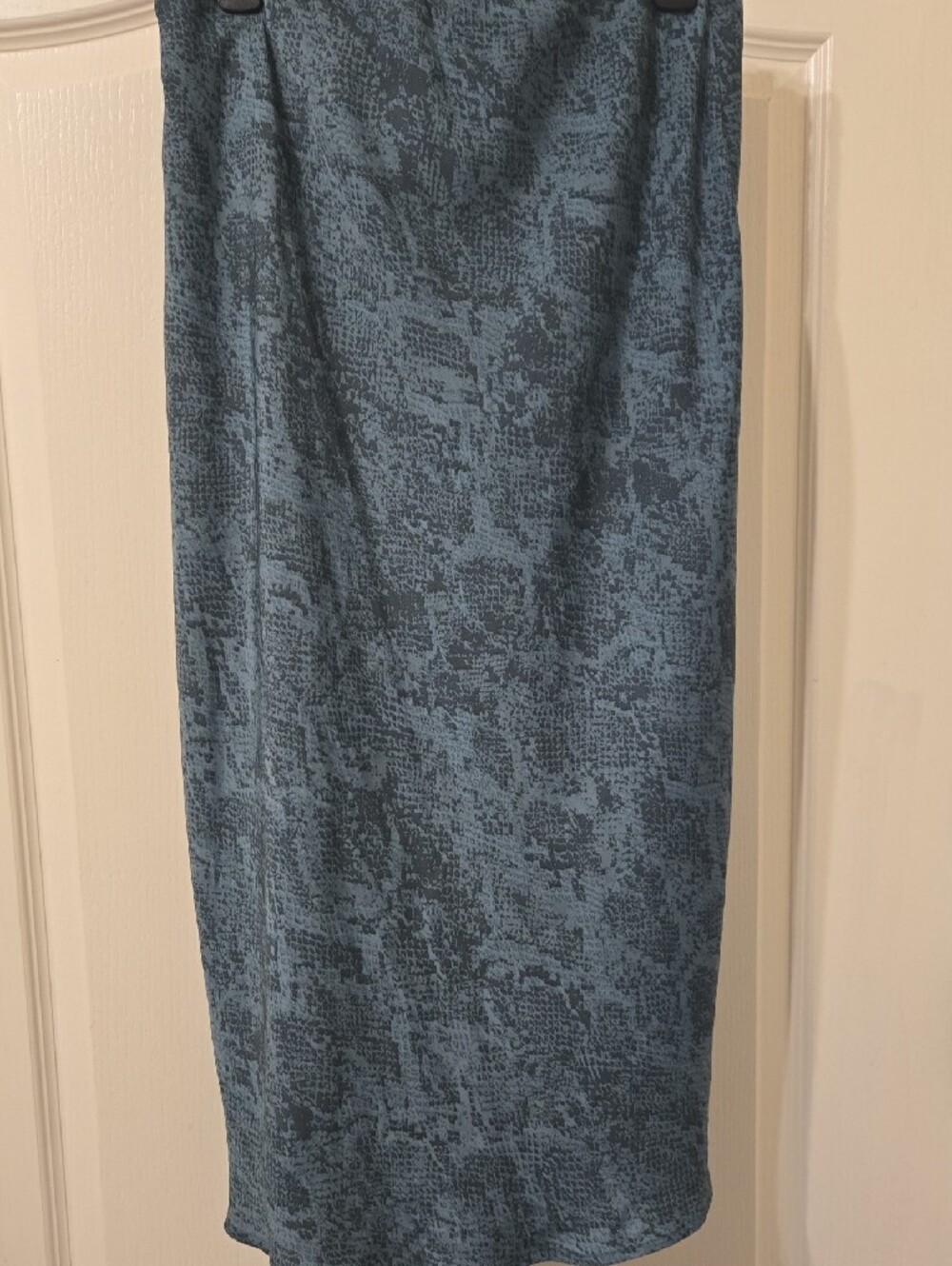 a new day Teal & Black Snakeskin Patterned Skirt - Picture 3 of 11